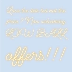 Welcoming reasonable offers!